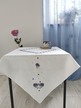 Tablecloth - Anne's flowers - 140 x 140 cm (3)