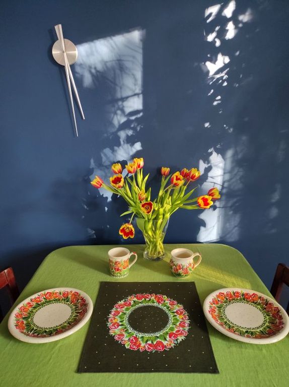 Kopia - Tablecloth - Green 145 x 215 cm