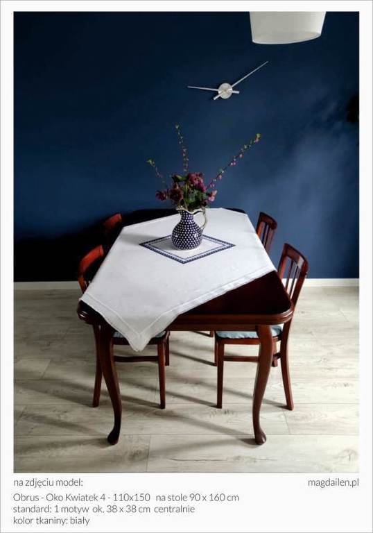 Tablecloth - Eye Flower 4 - 120 x 120 cm