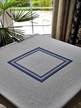 Tablecloth - Navy blue 2 - 130 x 130 cm (2)