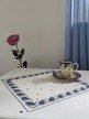 Tablecloth - Anne's flowers - 100 x 100 cm (4)